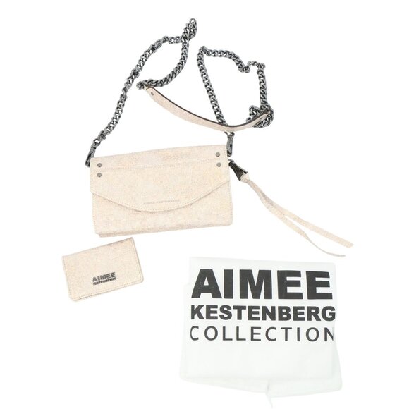 New Aimee Kestenberg Delancey Wallet On a Chain Purse Crossbody Sammy Card Case - Picture 1 of 8